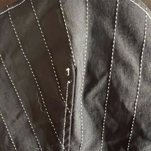 Zara Black Strapless Bodycon Dress Sweetheart Neckline - Picture 8 of 8